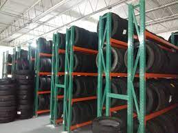 Scaffali di esposizione della ruota del motociclo di racking della gomma di s...