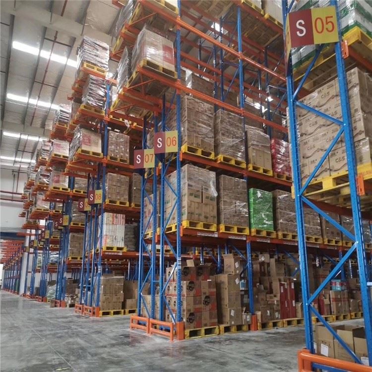 Sistema di scaffalature per pallet regolabile per stoccaggio in magazzino in Cina