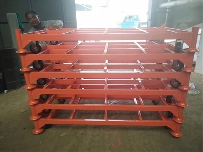 2024 Vendita calda Scaffale impilatore pieghevole con certificazione CE / ISO